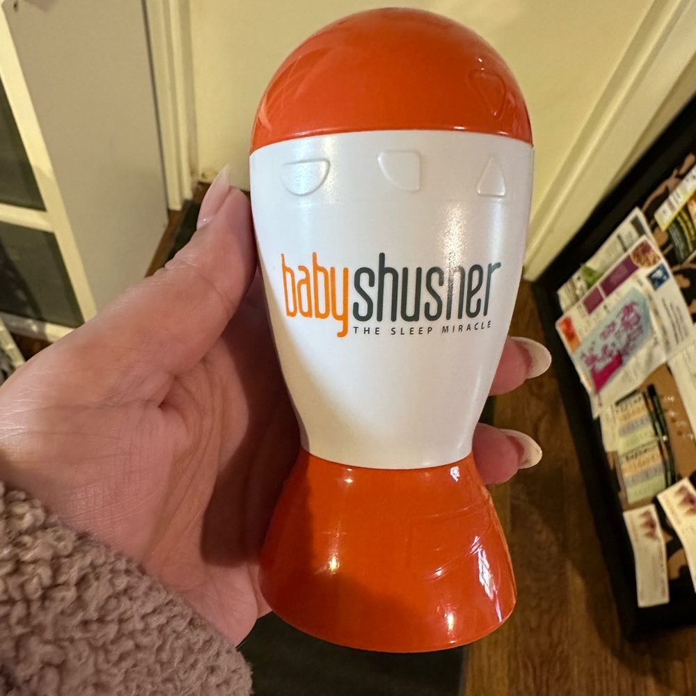 Baby Shusher Sleep Miracle Soother - Orange and White